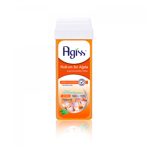 Body wax with natural floral scent